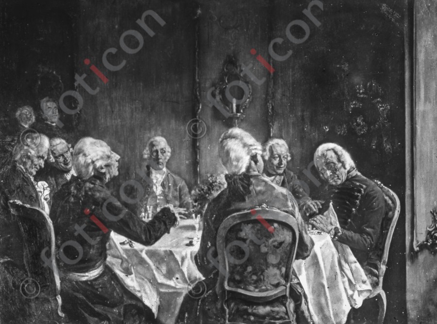Friedrich der Große und der schlafende Zieten ; Frederick the Great and the sleeping Zieten (foticon-simon-190-059-sw.jpg)